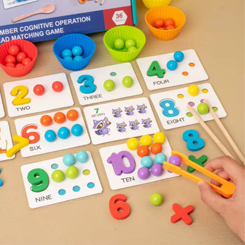 Mathematics Learning & Sorting mind Wooden beads