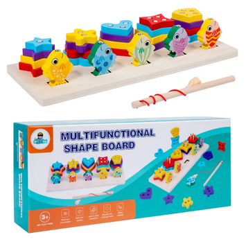 Multifunctional shape board